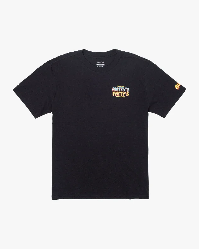 Mattys Pattys North Shore Tee - Black