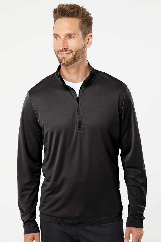 Adidas Mens UPF 50+ 1/4 Zip Sweatshirt - Black