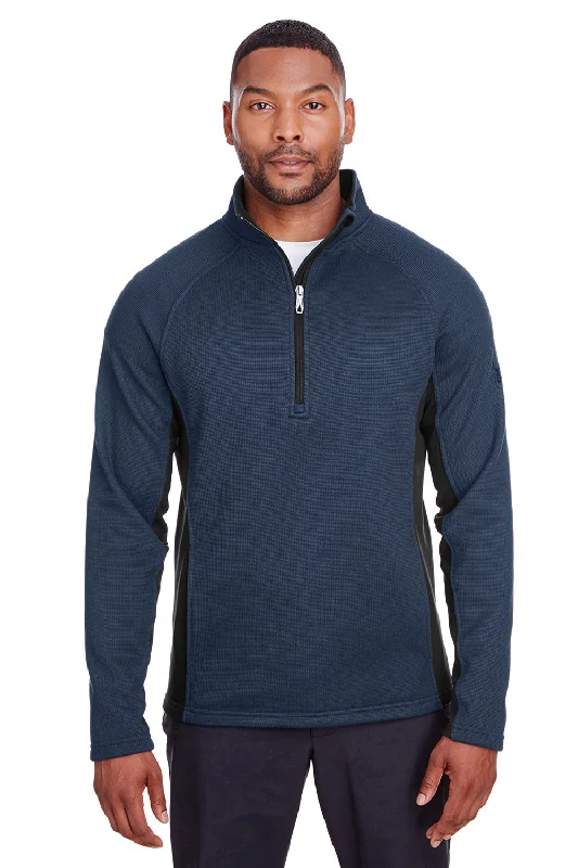 Spyder Mens Constant 1/4 Zip Sweater - Frontier Blue