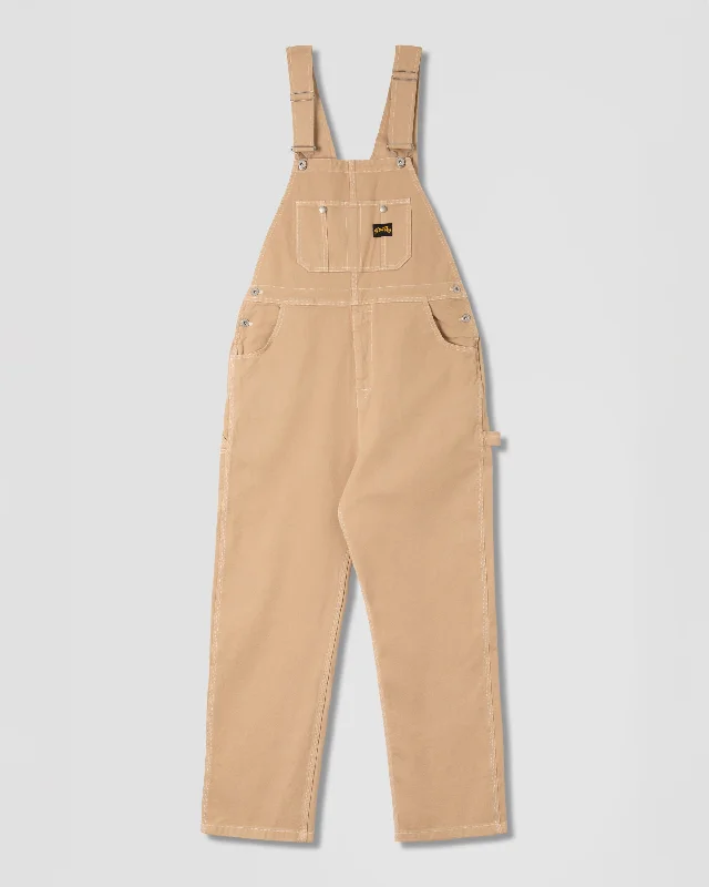 Earls Bib (Antique Khaki Duck)