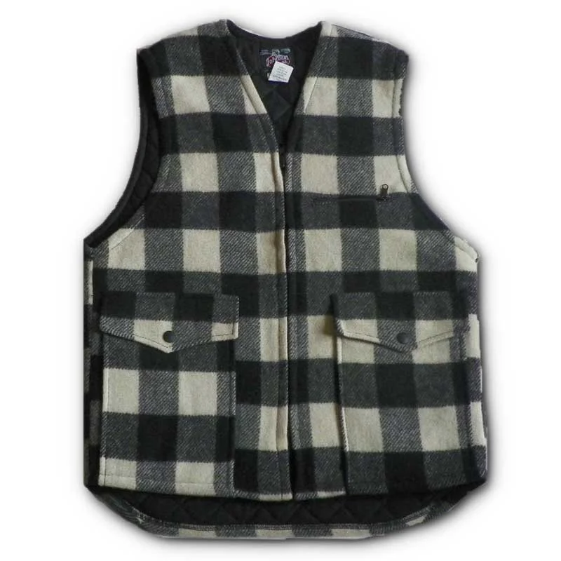 86 - Black White Buffalo Check