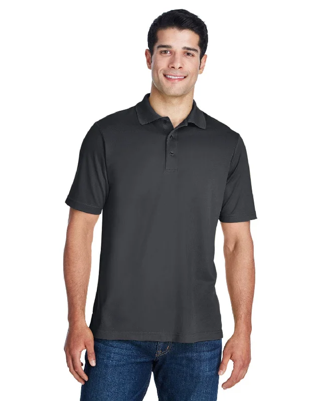 Core 365 Origin Mens Tall Performance Pique Polo Shirt | Carbon