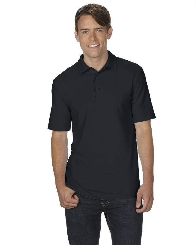 Gildan DryBlend Double Pique Sport Shirt | Black