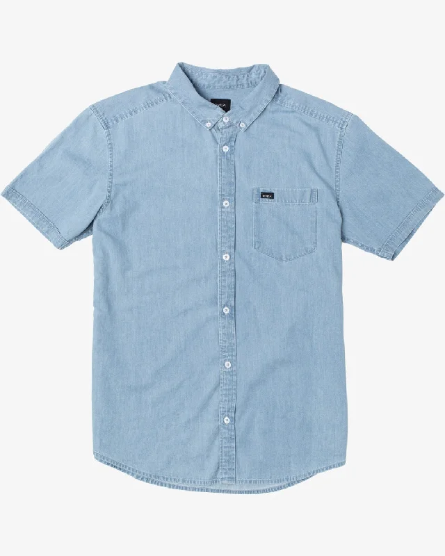 Hastings Denim Short Sleeve Shirt - Denim