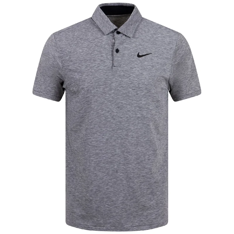 Dri-FIT Tour Heather Polo Black - SS24