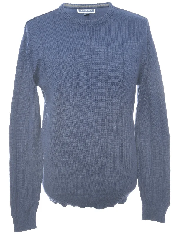 Fine Knit Jumper - L