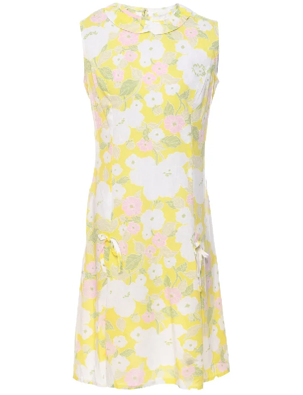 Floral Print Dress - M