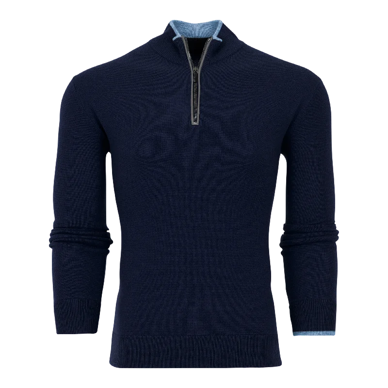 Sebonack Quarter-Zip Sweater