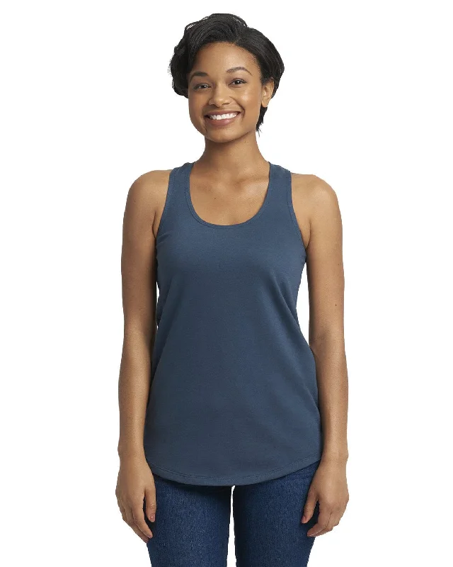 Next Level Ladies Terry Racerback Tank | Indigo