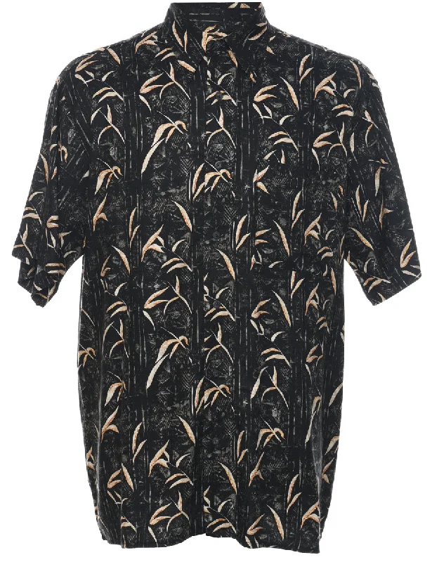 Foliage Hawaiian Shirt - M