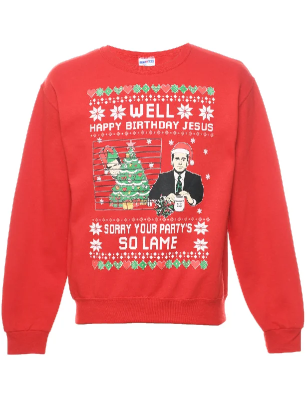 Festive Season Christmas Sweatshirt - S