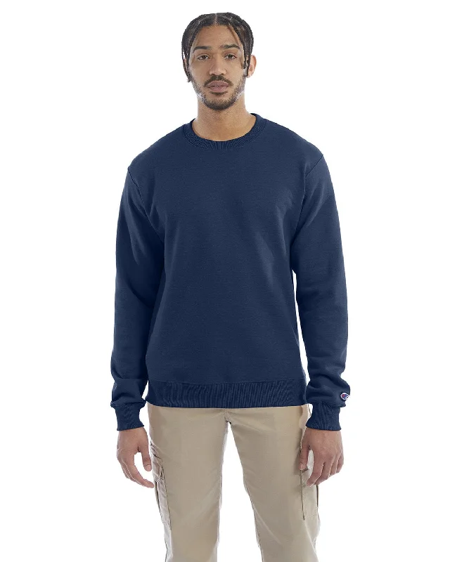 Champion EcoSmart Crewneck Sweatshirt | Late Night Blue