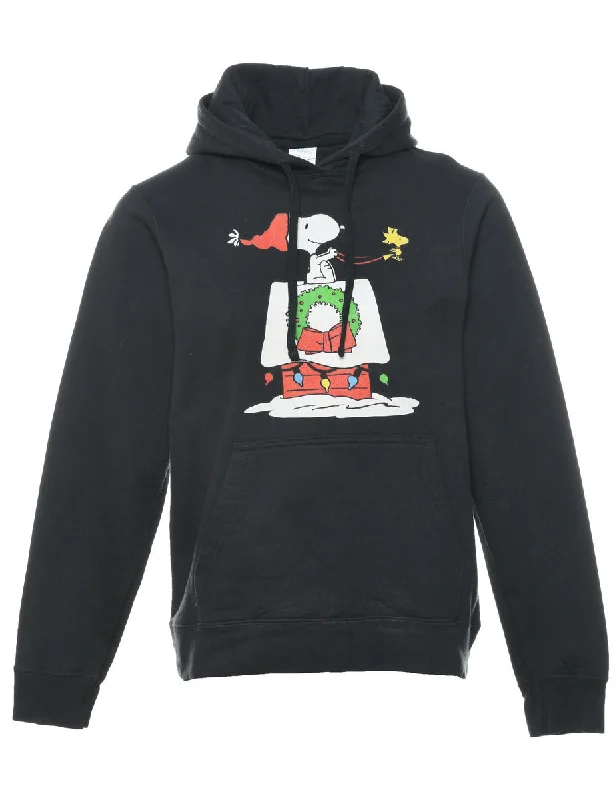 Festive Snoopy Christmas Sweatshirt - S