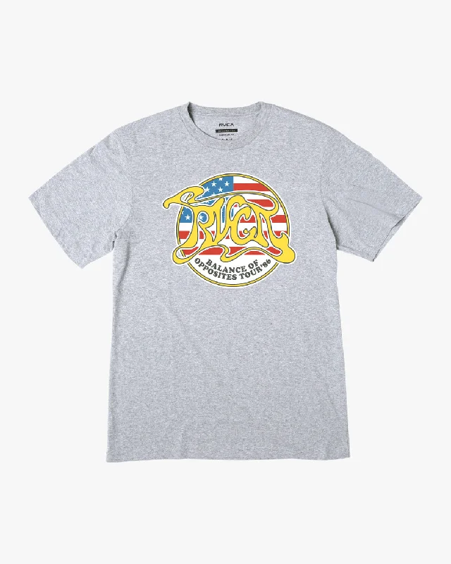 Patriot Tee - Grey Heather