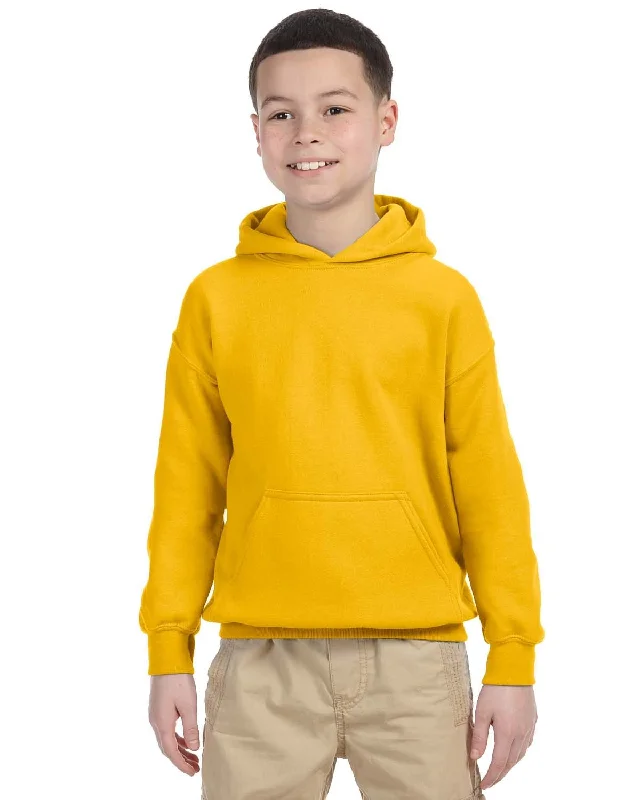 Gildan Youth Lightweight 50/50 Hoodie | Gold