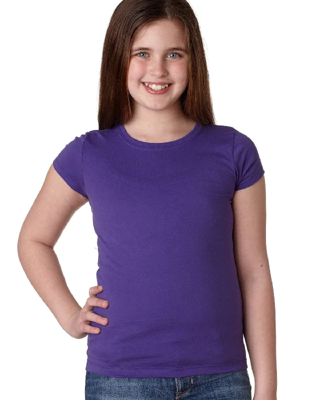 Next Level Girls Princess Tee | Purple Rush