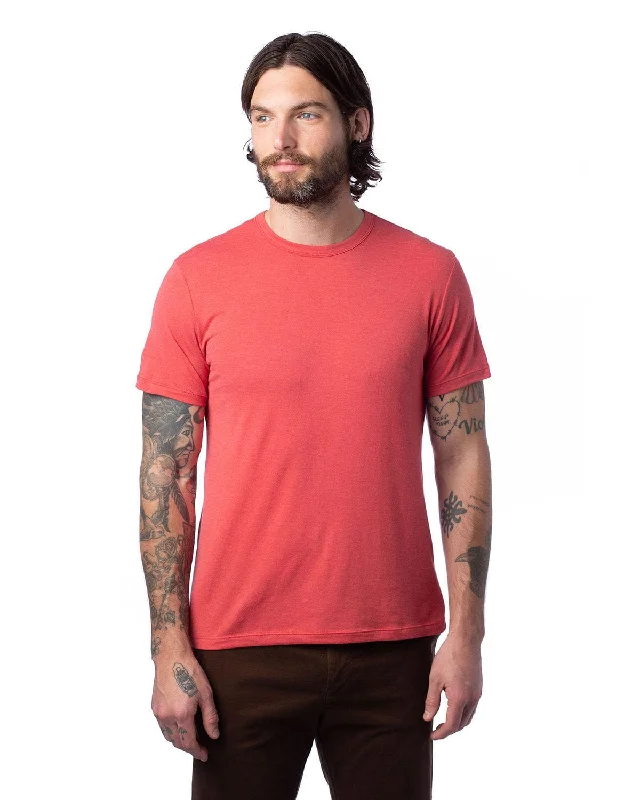 Alternative Mens Modal Tri-Blend T-Shirt | Faded Red