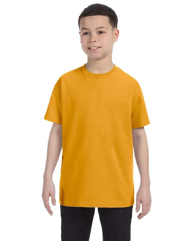 Hanes Youth Authentic-T T-Shirt | Gold