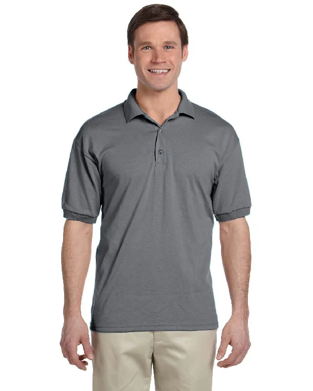 Gildan DryBlend 50/50 Jersey Knit Polo Shirt | Gravel