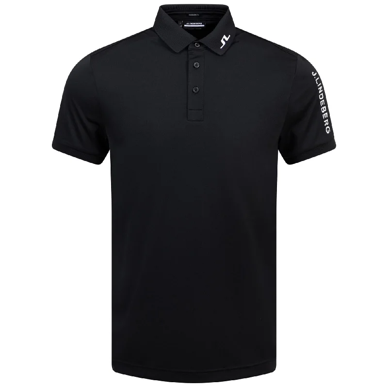 Tour Tech Regular Fit TX Jersey Polo Black - 2024