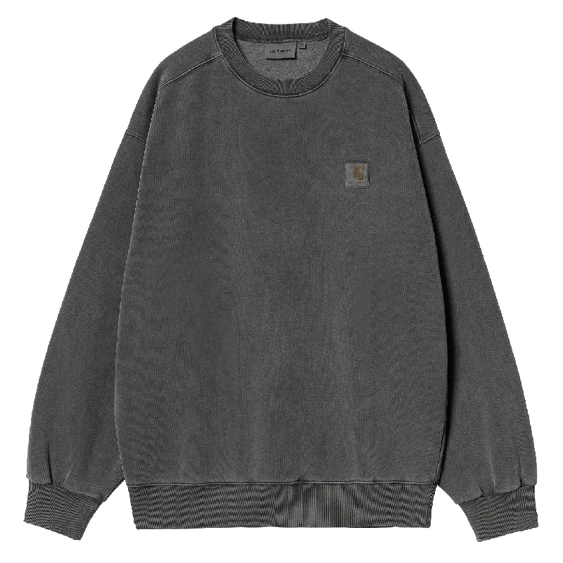 Carhartt WIP Vista Sweat Graphite Garment Dyed