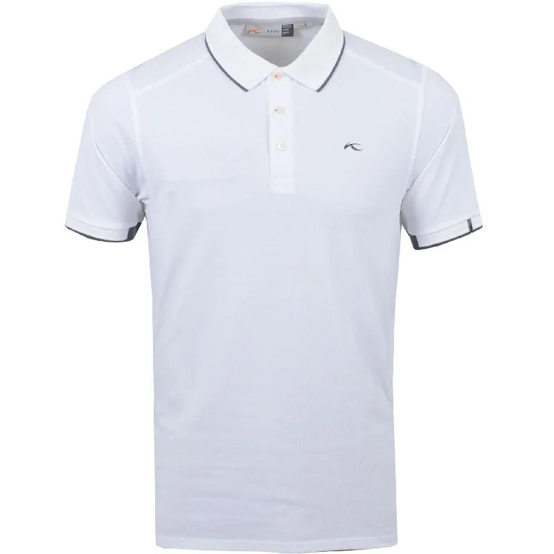 Stan Tour Logo Polo White - AW24