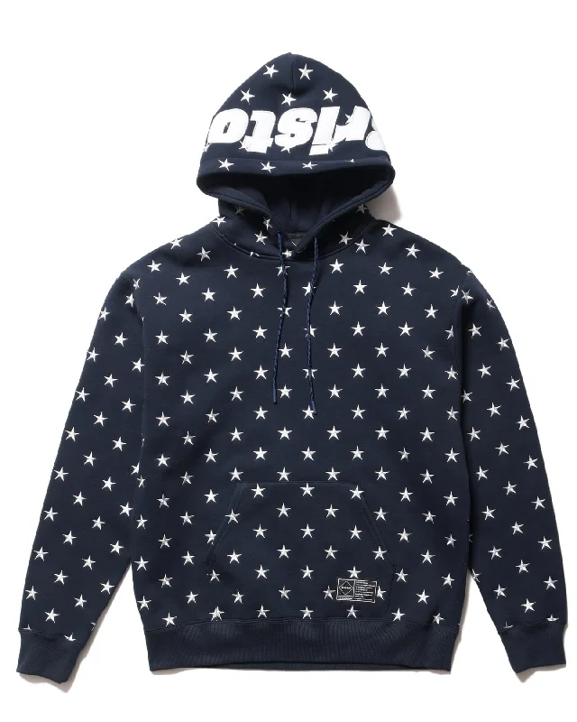 ALL OVER STAR SWEAT HOODIE