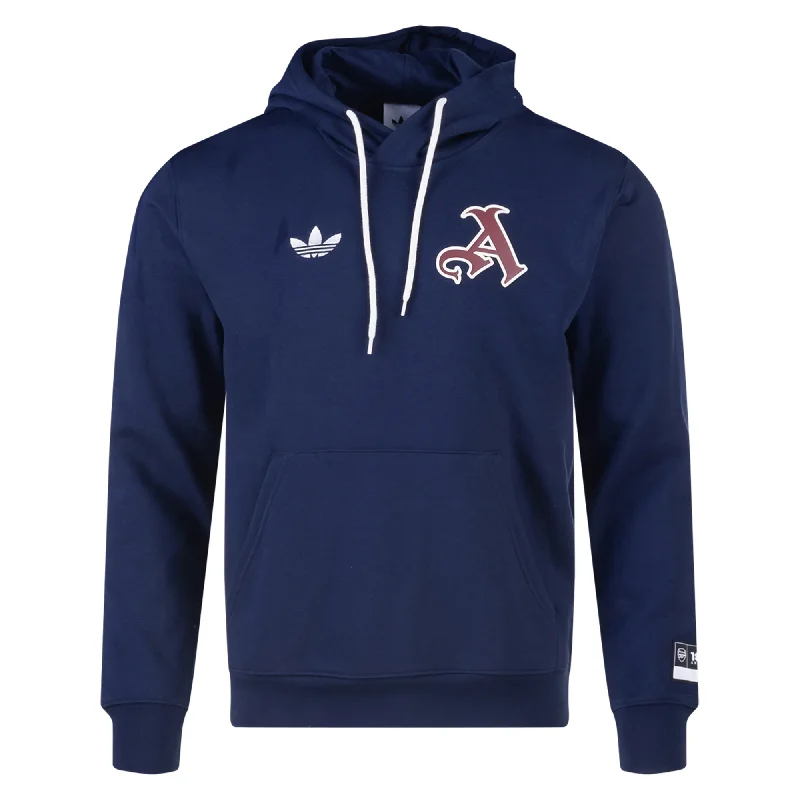 adidas Arsenal Retro Hoodie 24/25 (Night Indigo)