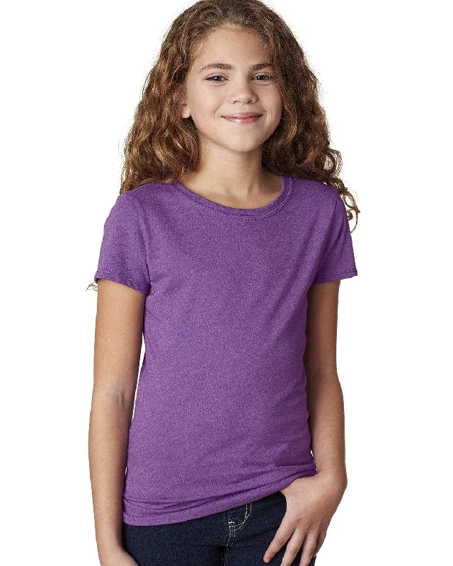 Next Level Girls Princess CVC Tee | Purple Berry