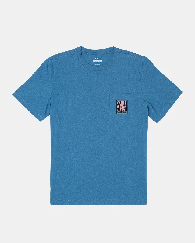 Reactor Slub Pocket Tee - Royal