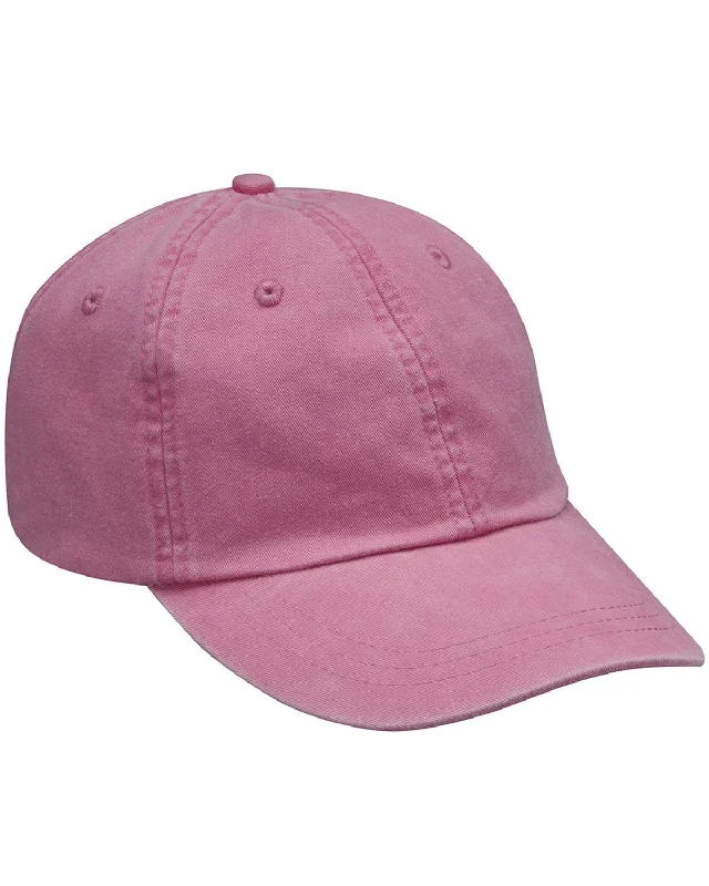 Adams Low-Profile Washed Pigment-Dyed Cap | Hot Pink