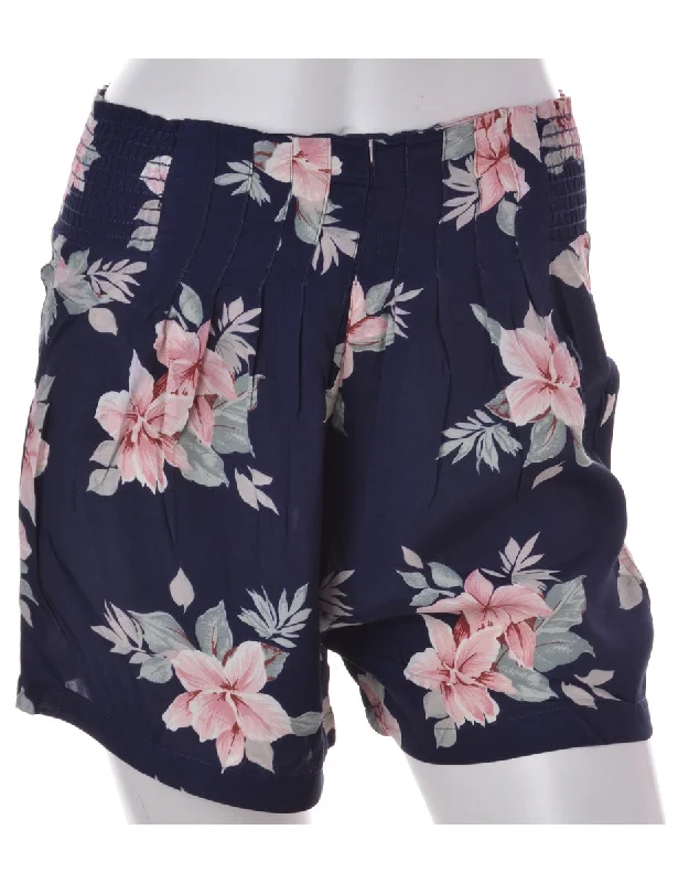 Floral Print Summer Shorts