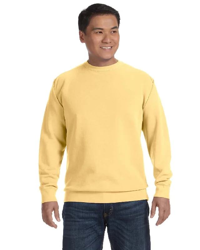 Comfort Colors Garment-Dyed Crewneck Sweatshirt | Butter