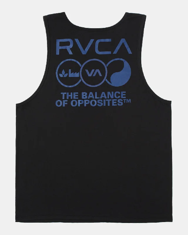 Tri Balance Tank Top - Black