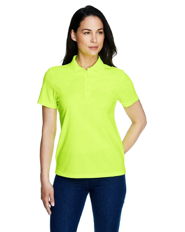 Core 365 Origin Ladies Performance Pique Polo | Safety Yellow