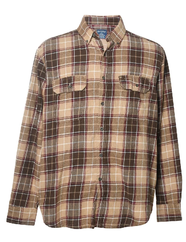 Faded Glory Checked Shirt - L