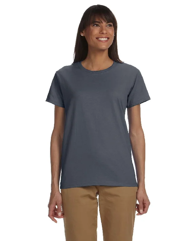 Gildan Ladies Ultra Cotton Heavyweight T-Shirt | Charcoal