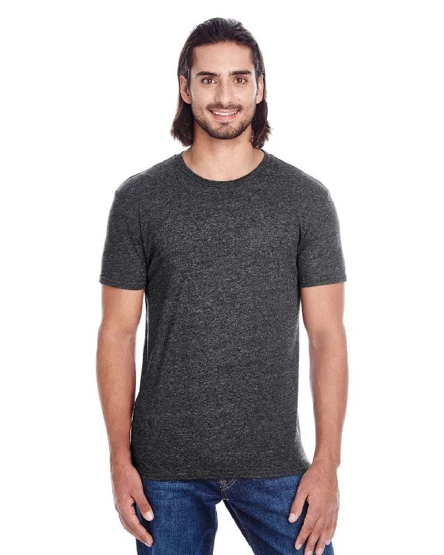 Threadfast Apparel Unisex Triblend Short Sleeve Tee | Black Triblend