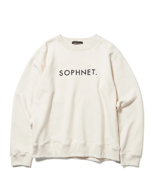 SOPHNET. LOGO CREWNECK SWEAT