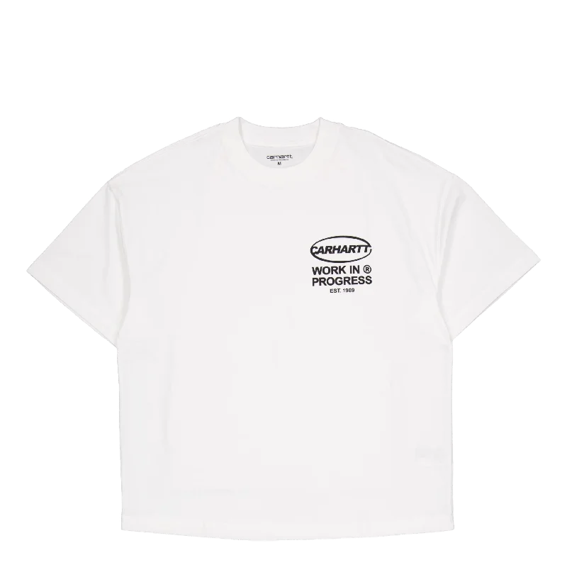 S/s Body Of Work T-shirt White / Black