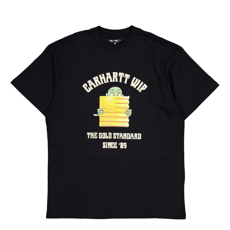 S/s Gold Standard T-shirt Black