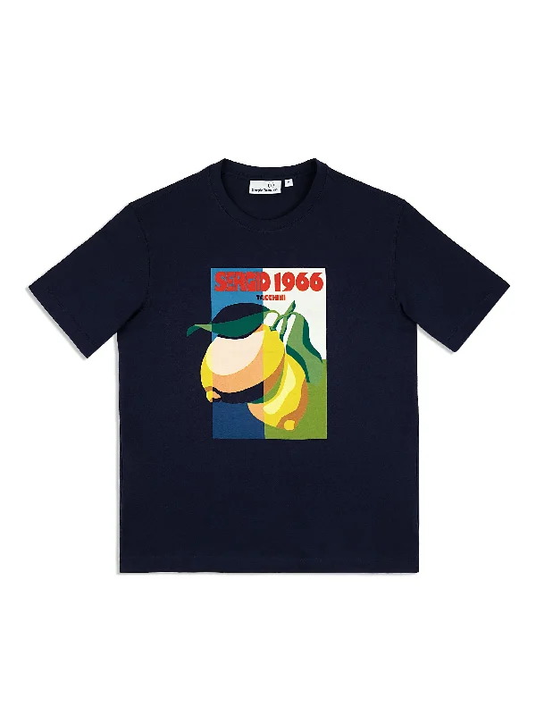 Limone T-Shirt- Maritime Blue