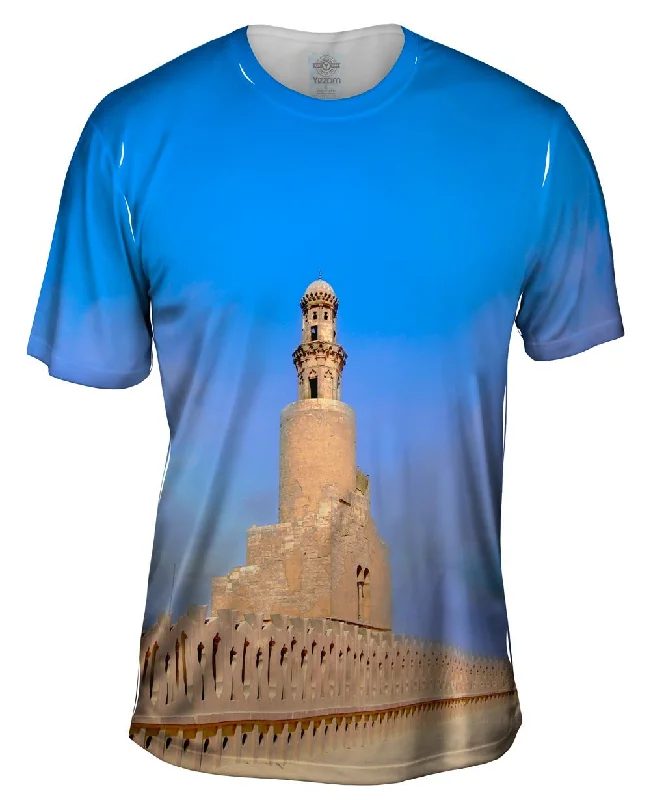 Mosque Minaret Ibn Tulun Cairo Egypt