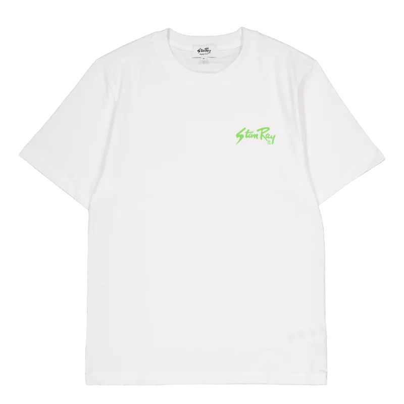 Stan Og Tee White / Lime Green