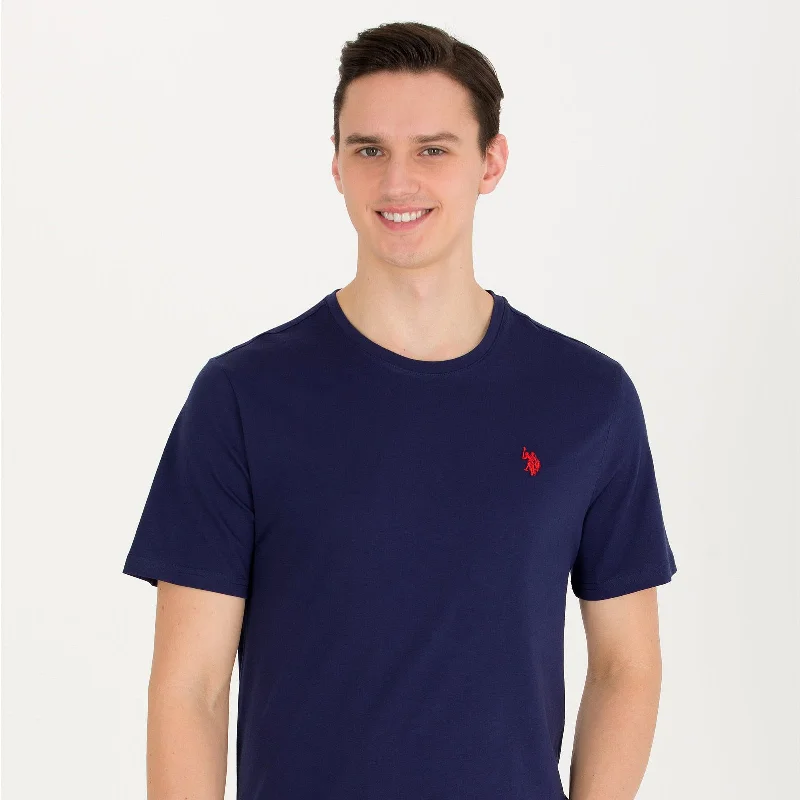 T-SHIRT BASIQUE BLEU MARINE GTS01 - 1571426VR033